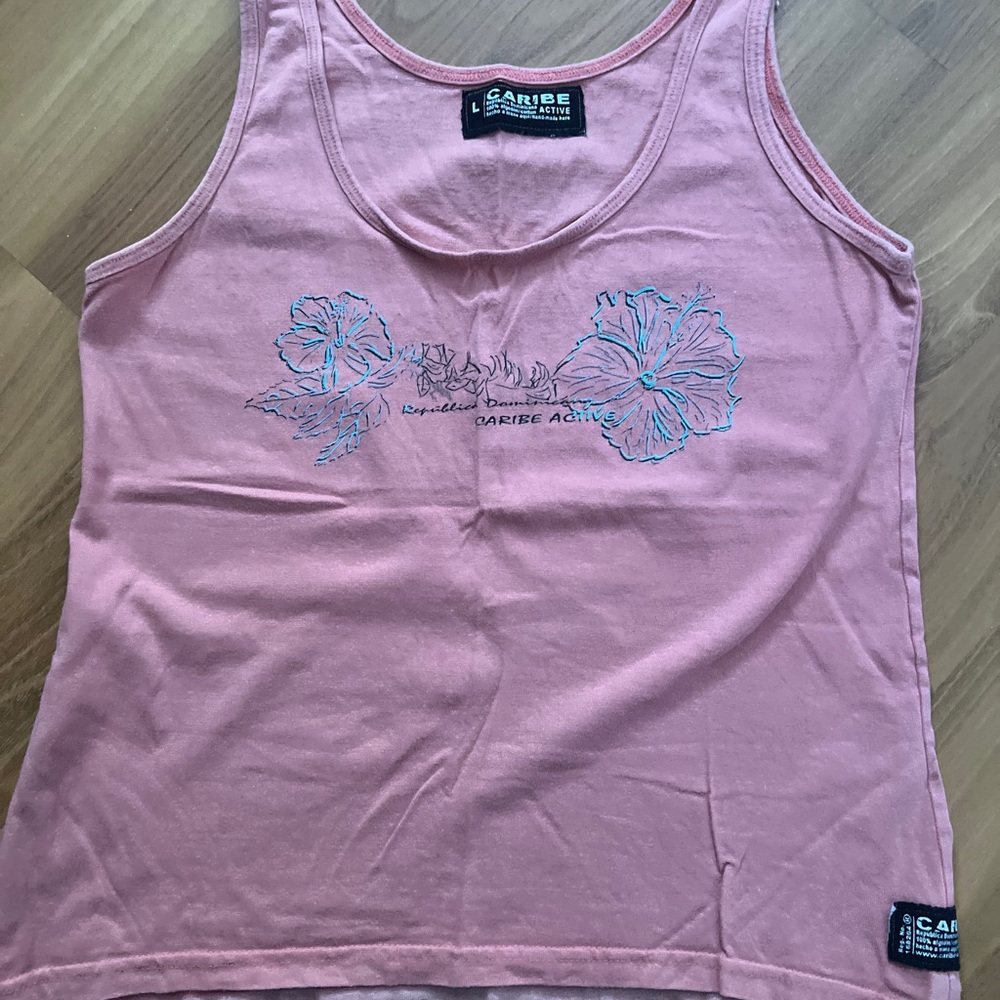 Pastel salmon Tank Top